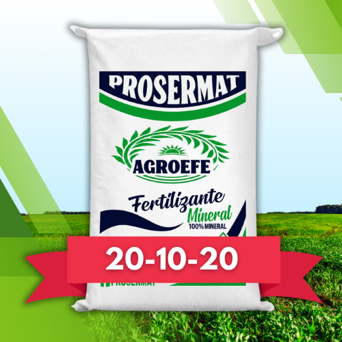 20-10-20 mineralizado ferlizante 20 kg AgroEfe