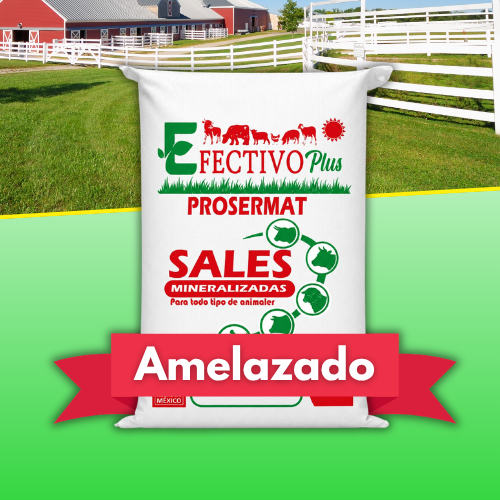 Sales Mineralizadas Amelazado 20 kg Efectivo Plus