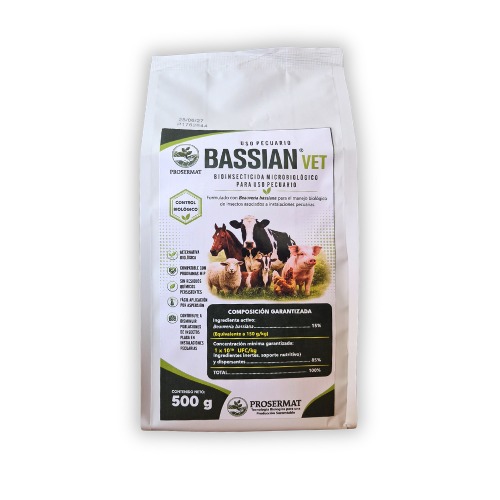 BassianVet insecticida biológico uso pecuario 500 g