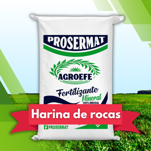 Harina de Rocas en Polvo 50 kg AgroEfe