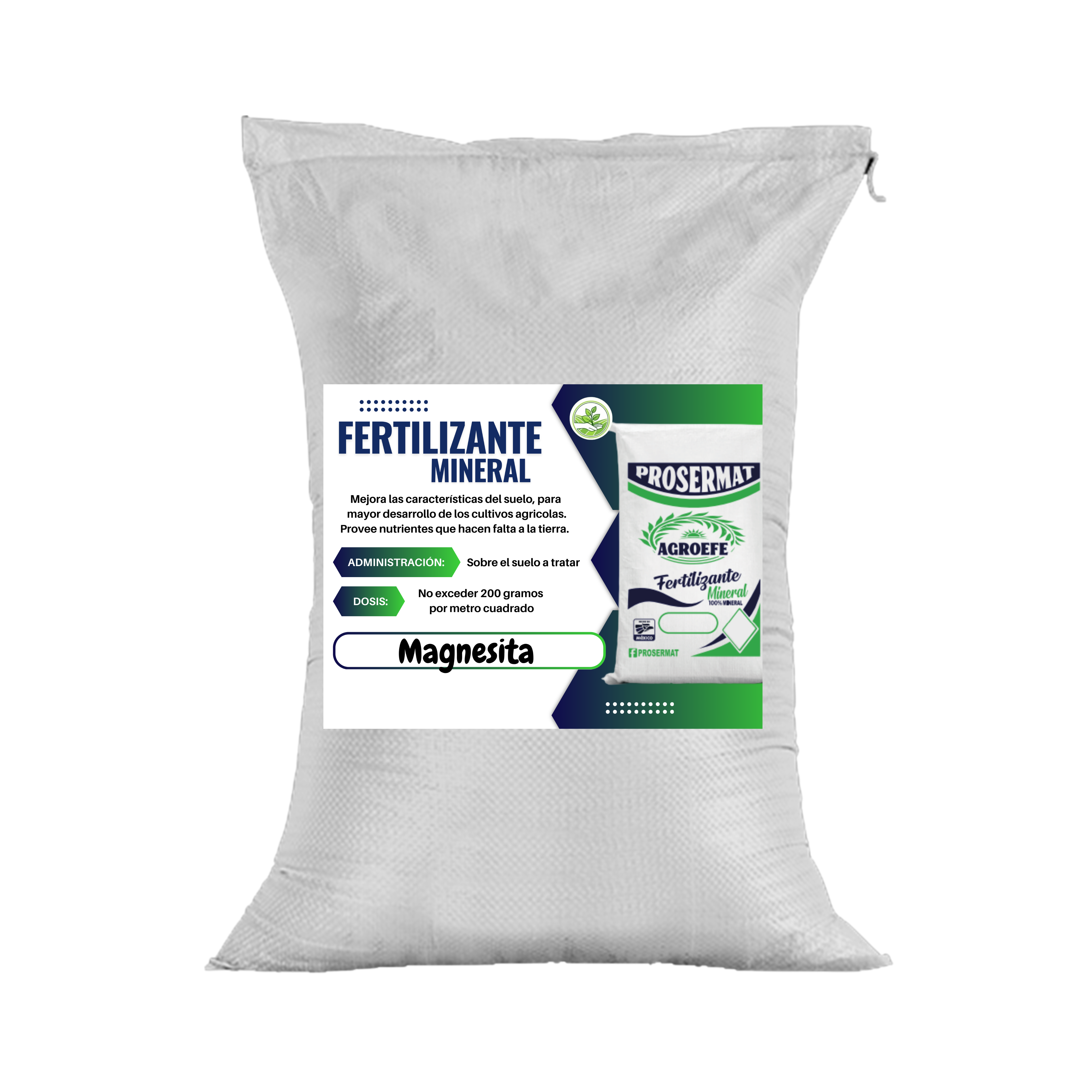 Magnesita en polvo 10 kg AgroEfe