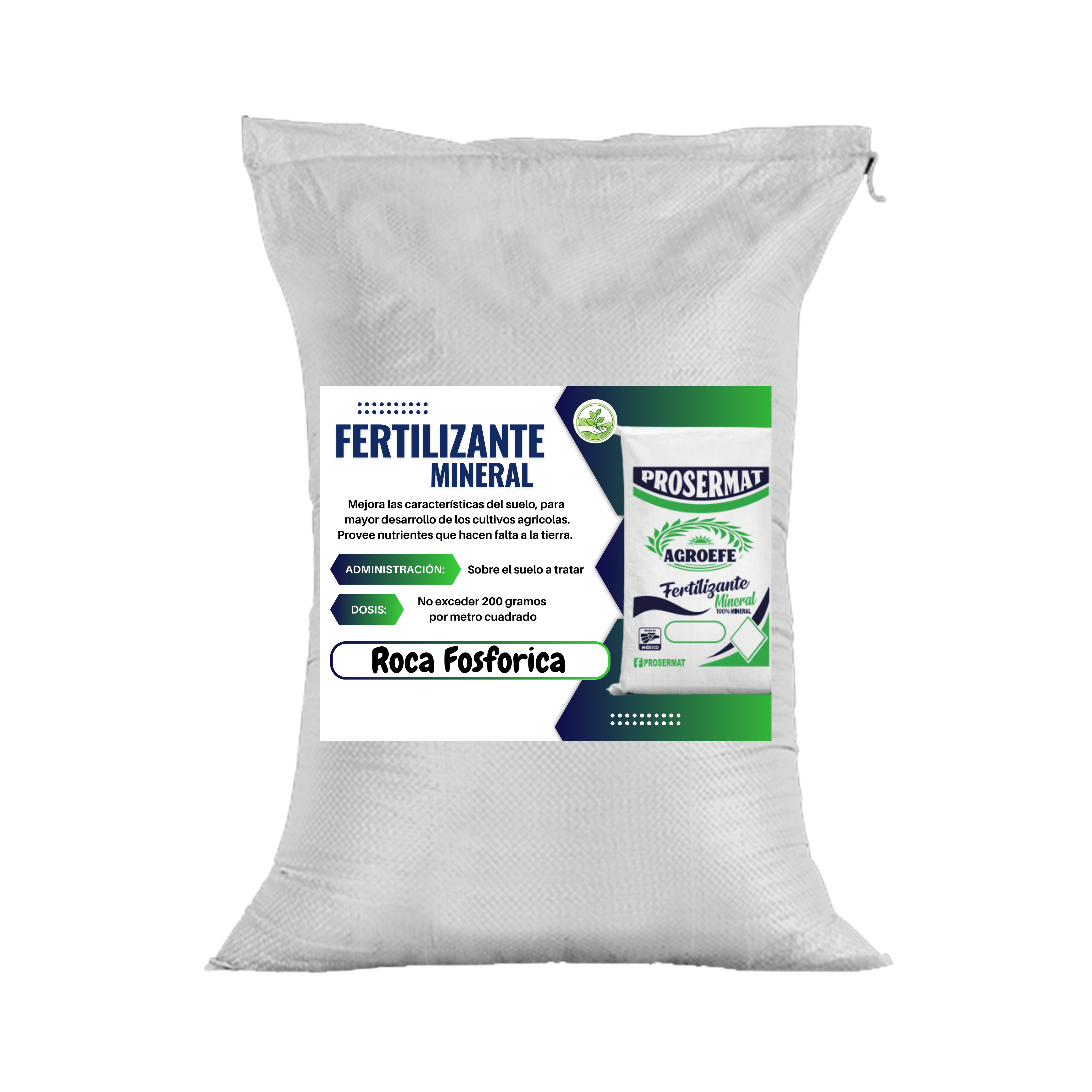 Roca Fosforica en Polvo 10 kg AgroEfe
