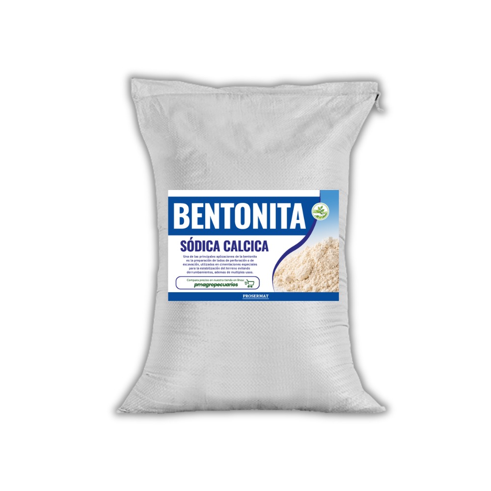 Bentonita Sodica Calcica 10 kg Prosermat